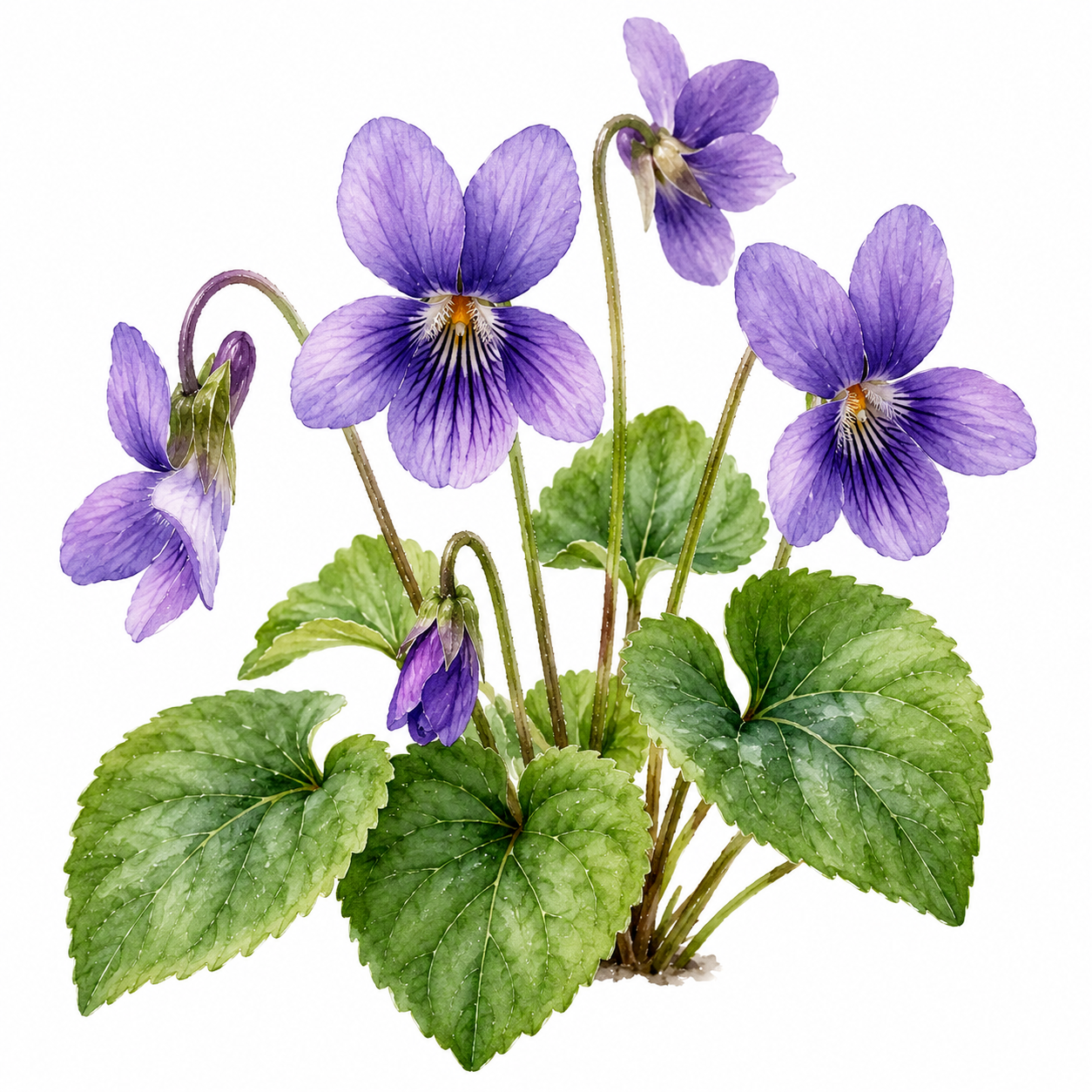 Wisconsin state flower, Wood Violet