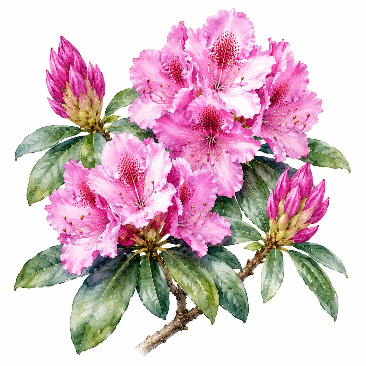 West Virginia state flower, Rhododendron