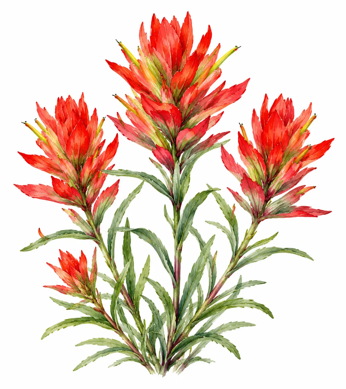 Wyoming state flower, Indian Paintbrush