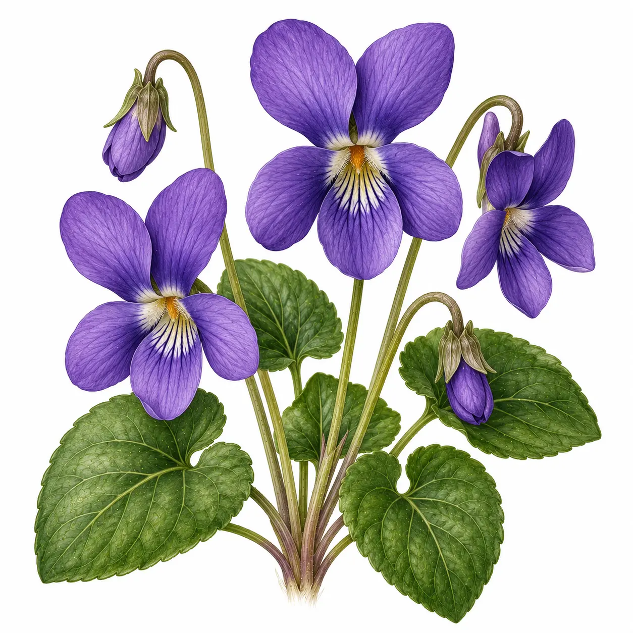 Illinois state flower, Purple Violet