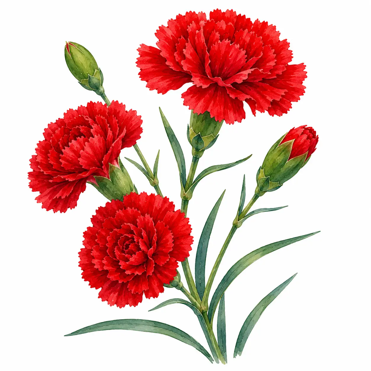 Ohio state flower, Scarlet Carnation