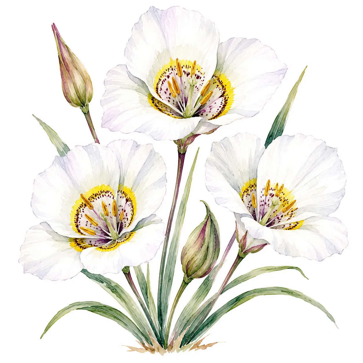 Utah state flower, Sego Lily