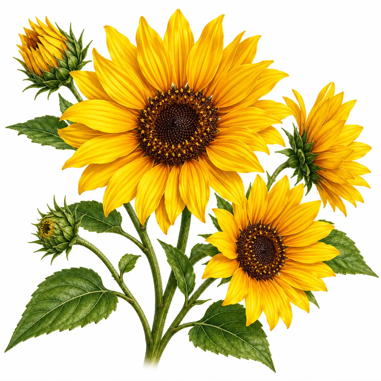 Kansas state flower, Wild Native Sunflower